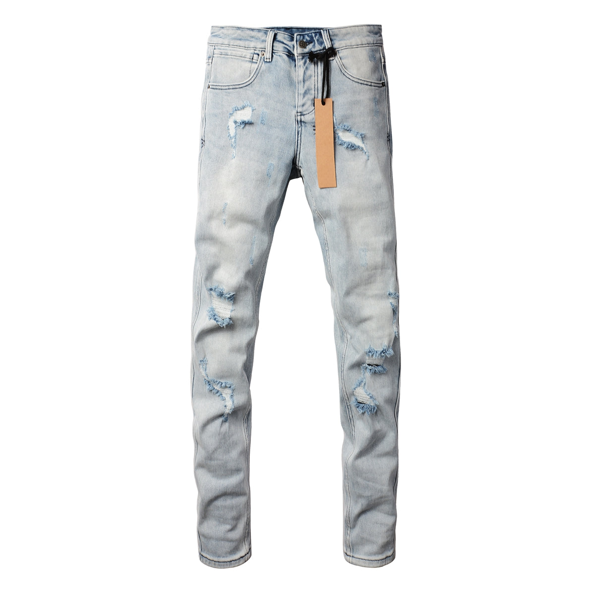 Ksubi Jeans Light Blue Jeans with Simple and Clean Cut 3001
