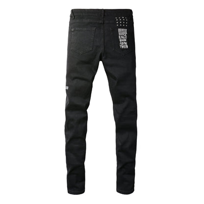 Ksubi Jeans Classic Black Skinny Jeans with Clean Lines and Sleek Fit 3004