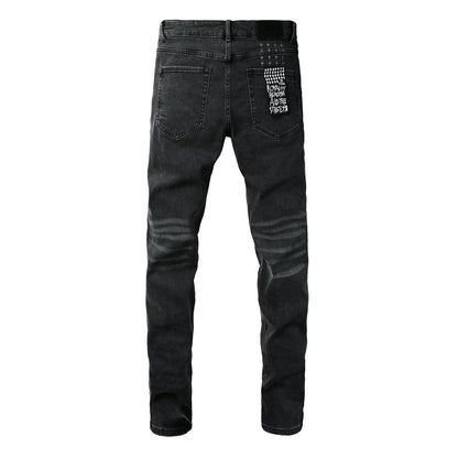 Timeless Black Straight-Leg Jeans with a Clean Finish 3023