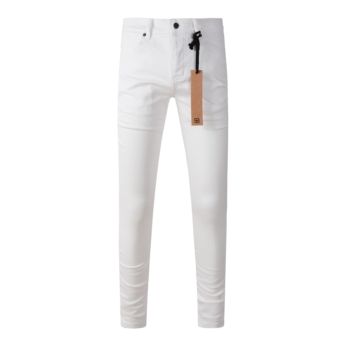 Effortless White Denim with a Simple and Elegant Design 3026