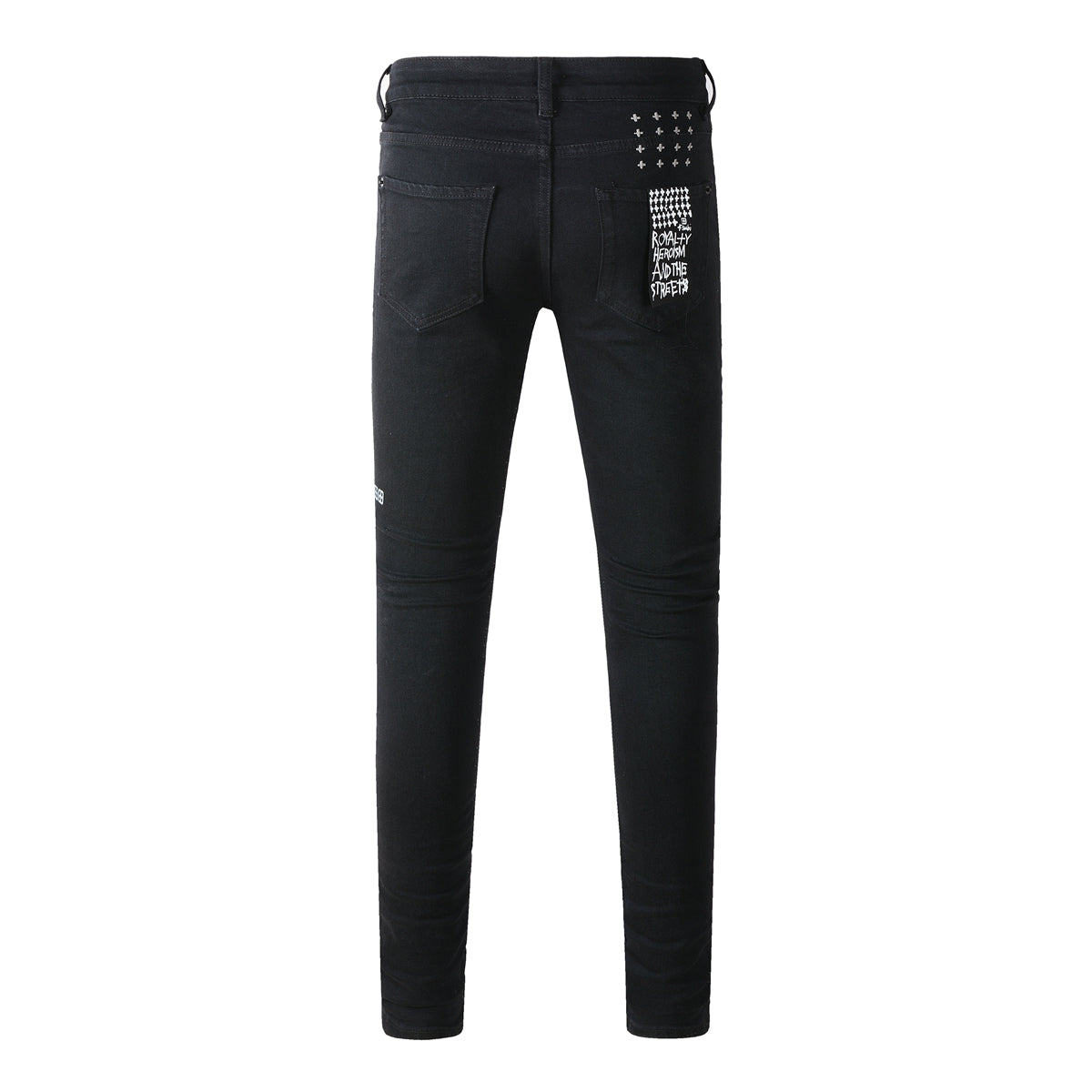 Ksubi Jeans Classic Black Skinny Jeans with Clean Lines and Sleek Fit 3004