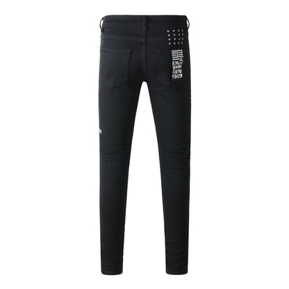 Ksubi Jeans Classic Black Skinny Jeans with Clean Lines and Sleek Fit 3004